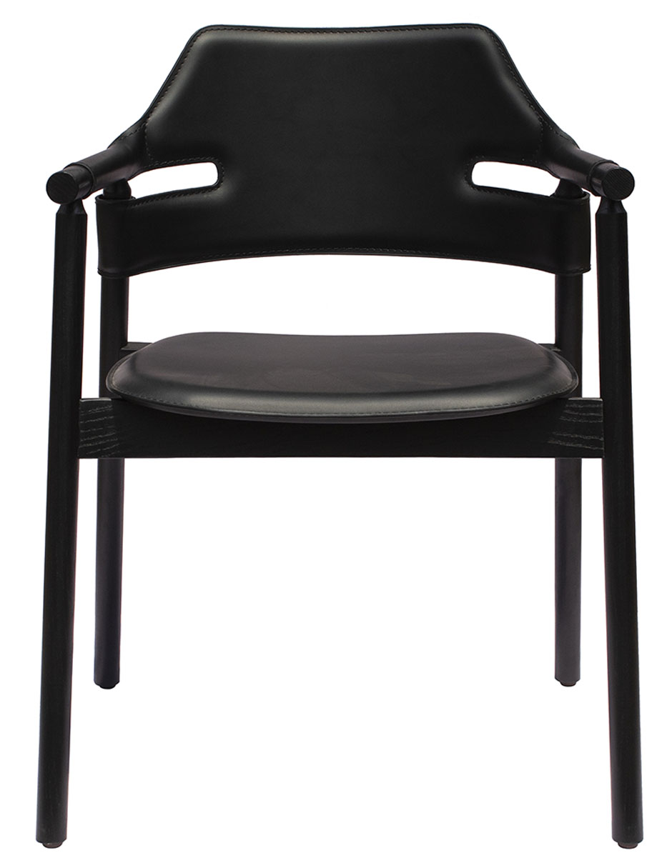 Silla Xaviera Dupuis de piel adulto