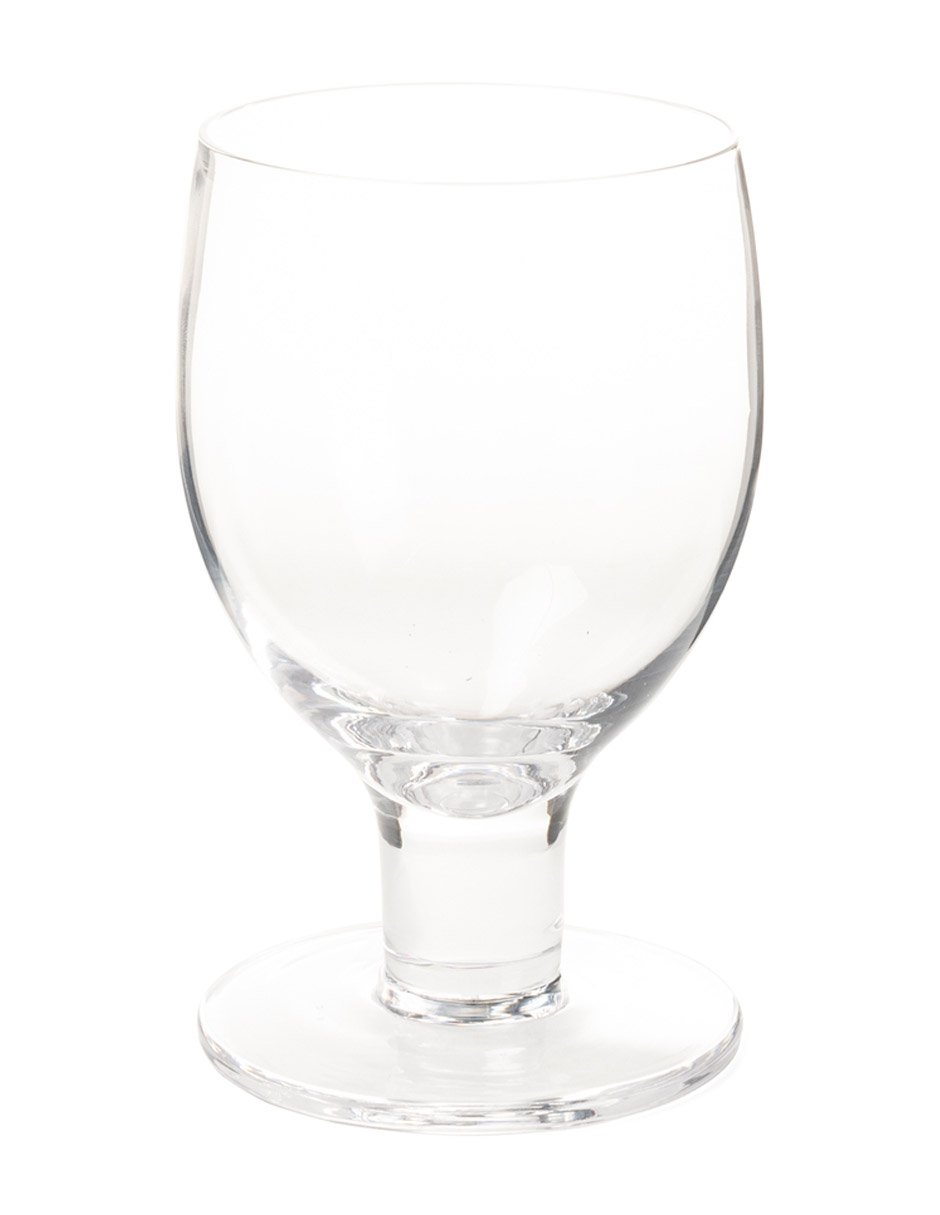 Copa para agua de vidrio