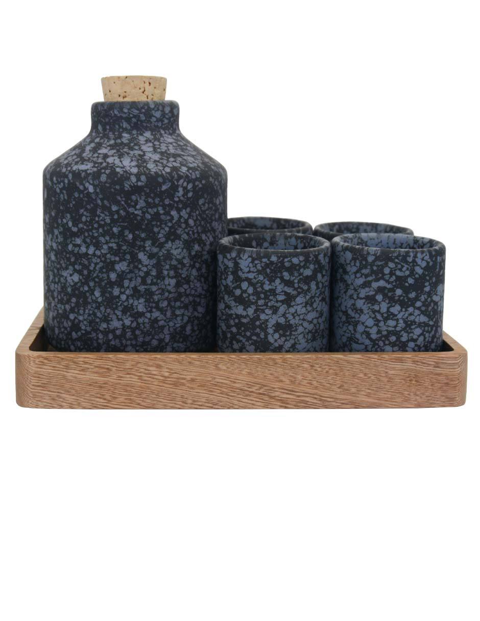 Set mezcalero de cerámica