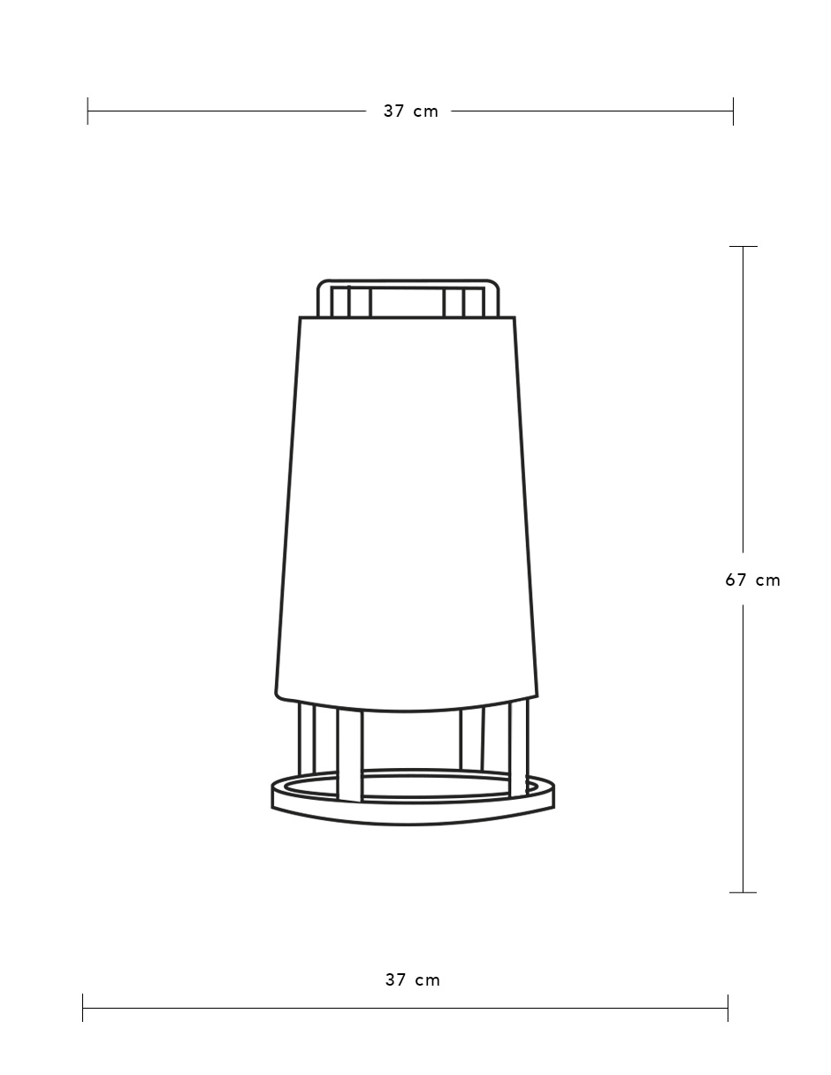 Lámpara de mesa Incandescente y LED