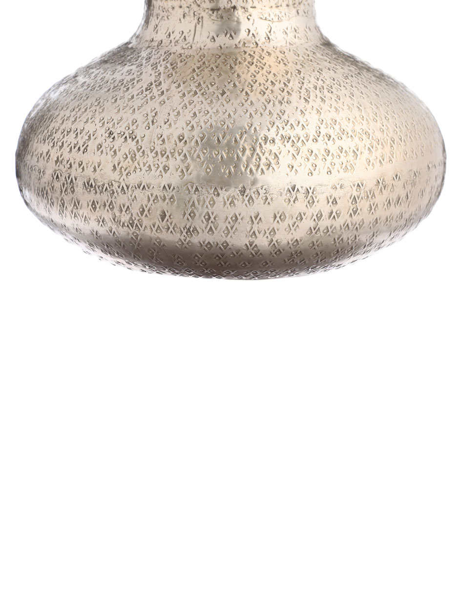 Jarrón Carisia de aluminio