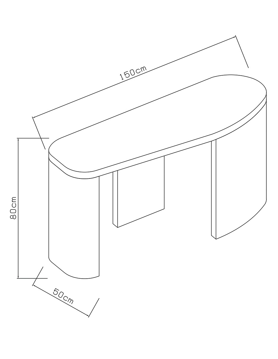 Consola Lola de Madera
