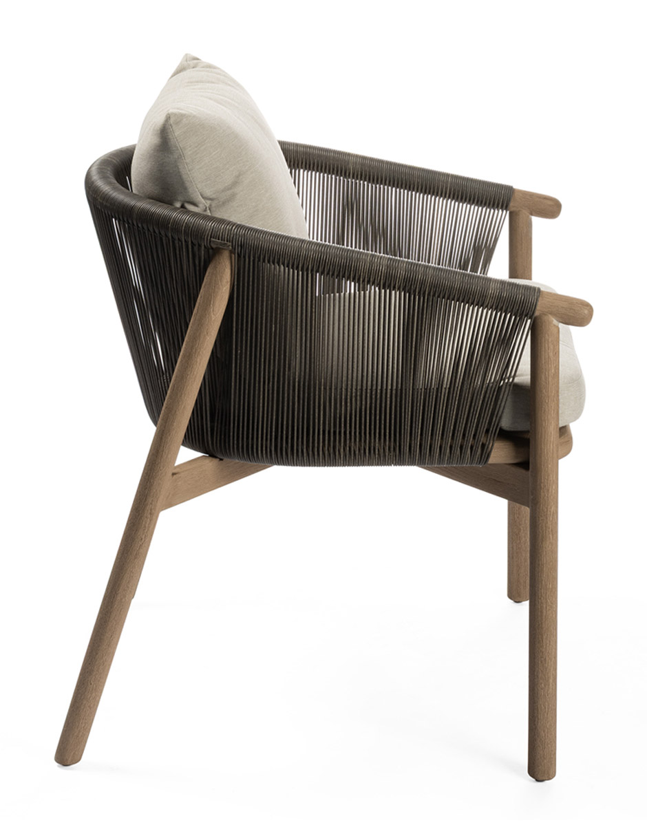 Silla Sara de madera teka