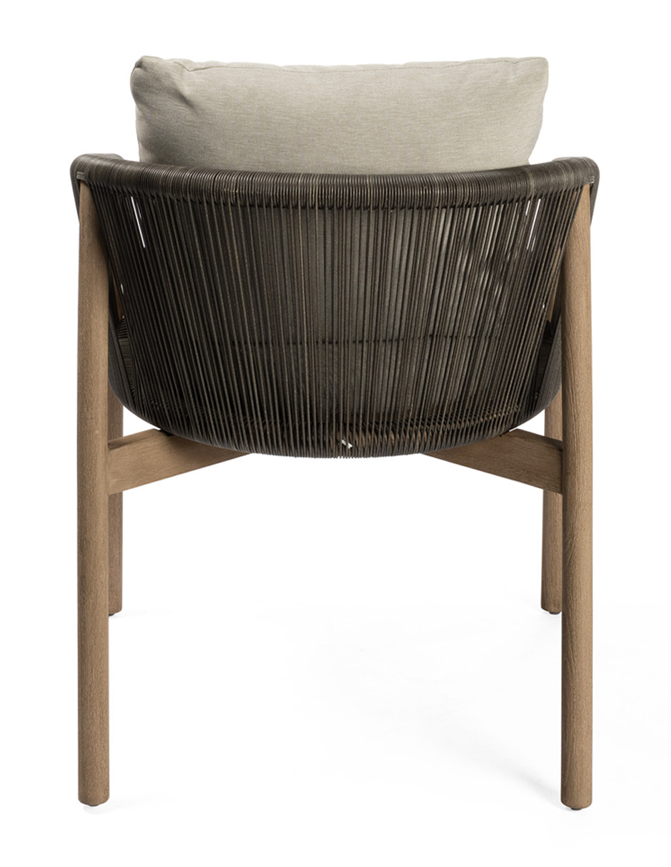 Silla Sara de madera teka