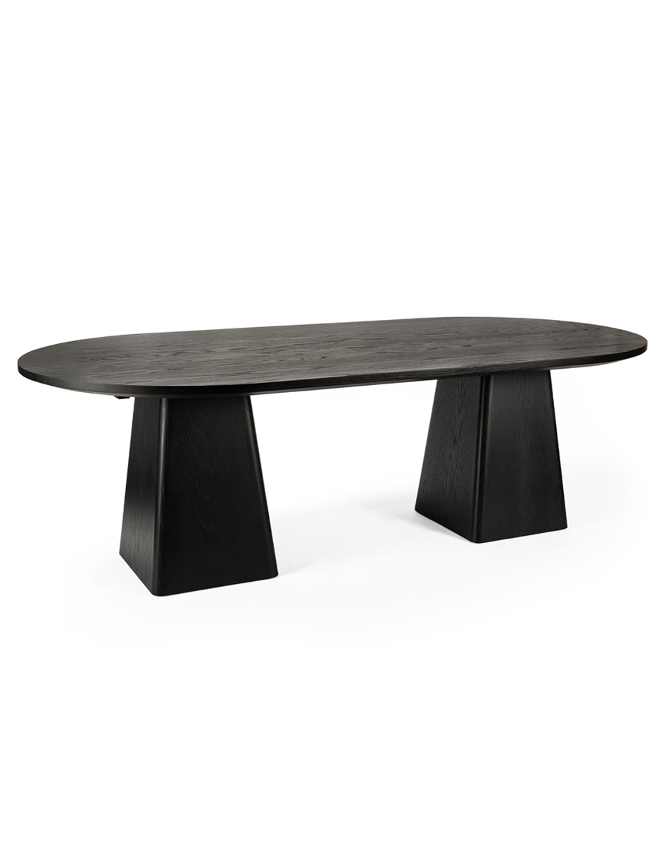 Mesa armable Mara Dupuis de madera encino