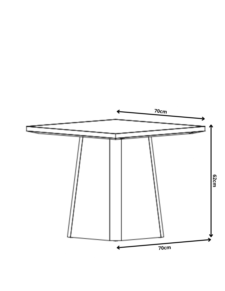 Mesa lateral Mara Dupuis de madera encino