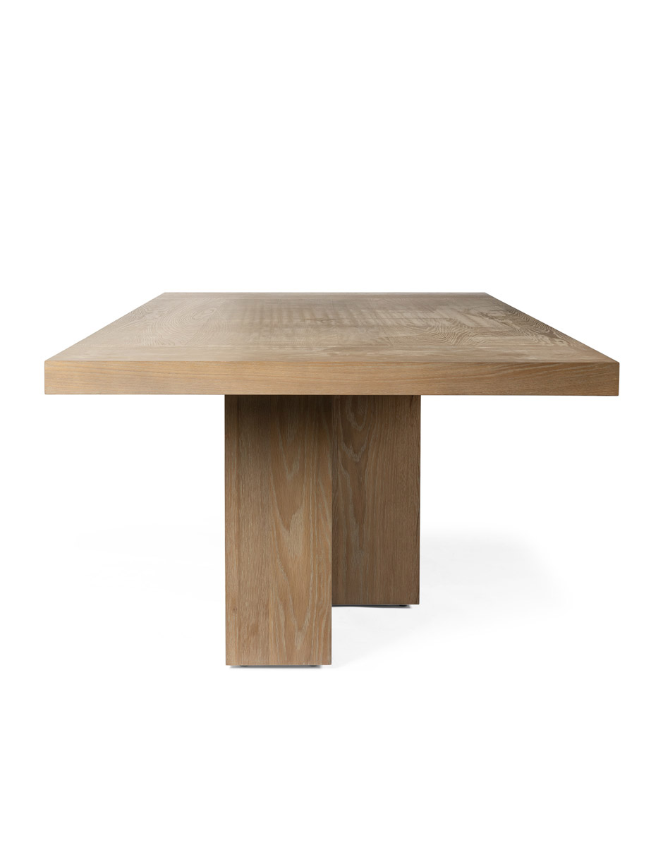 Mesa armable Cora Dupuis de madera encino