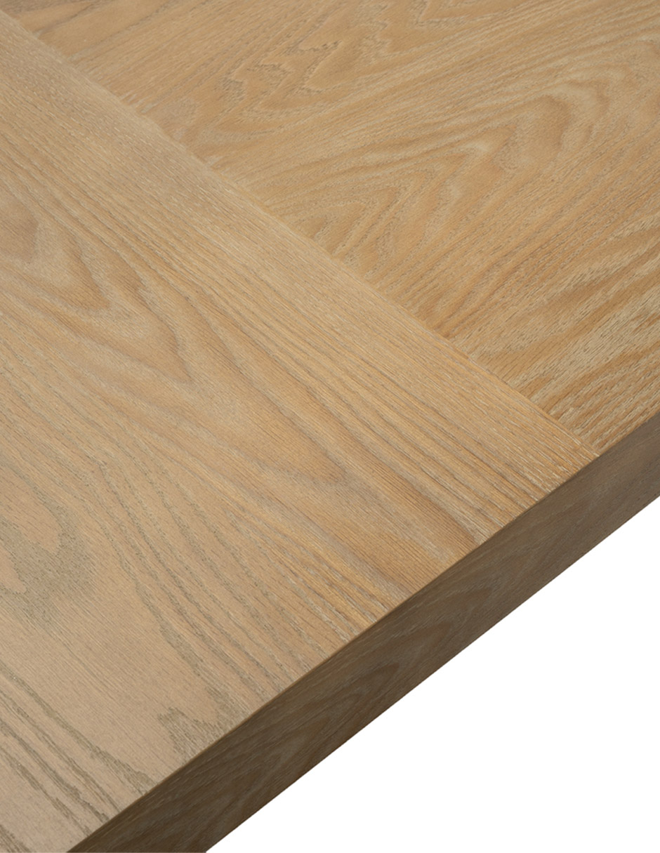 Mesa armable Cora Dupuis de madera encino