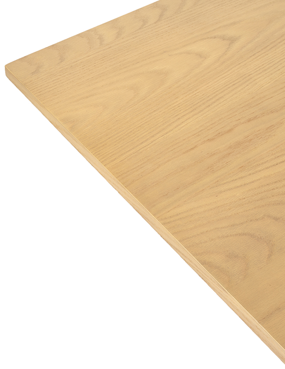 Mesa de centro Mara Dupuis de madera encino