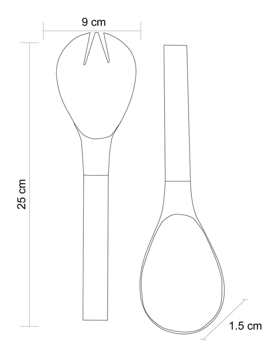 Set para ensalada