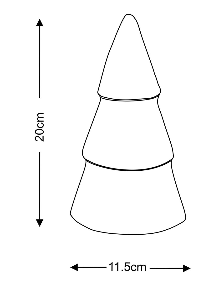 Figura de árbol navidad Dupuis Pino m