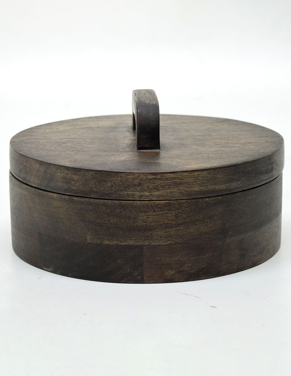 Caja decorativa Oli circular