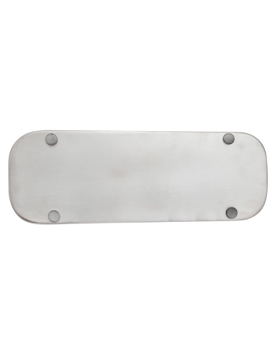 Charola de servicio de aluminio