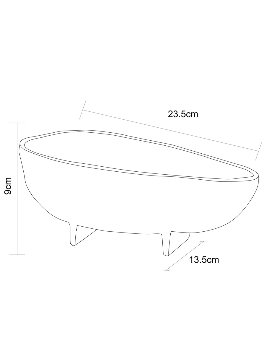 Bowl decorativo Cris