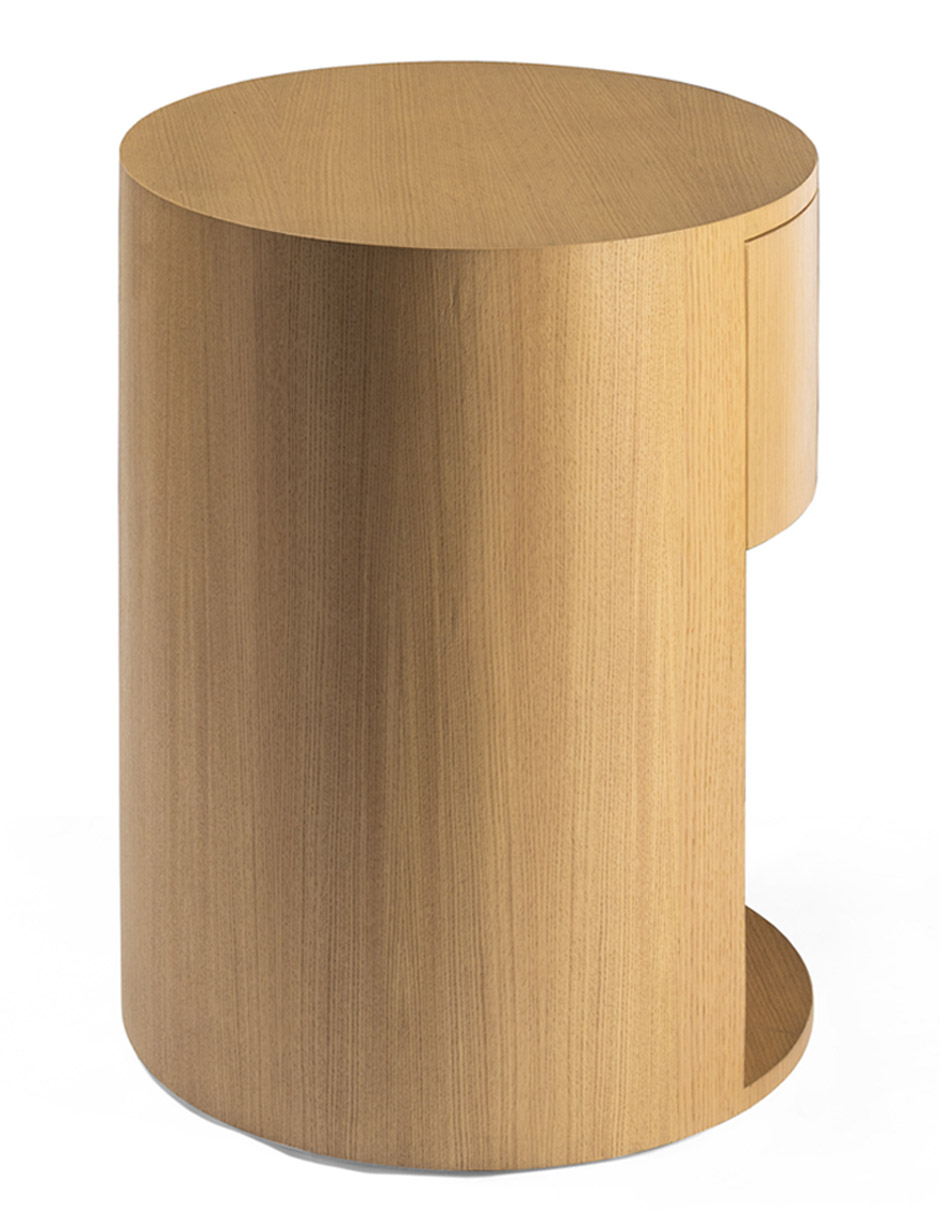 Buró Alpha de madera encino