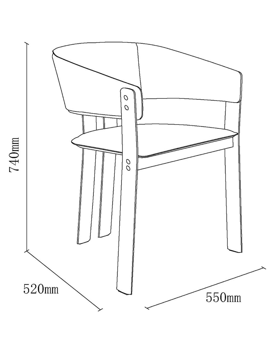 Silla Victoria de piel
