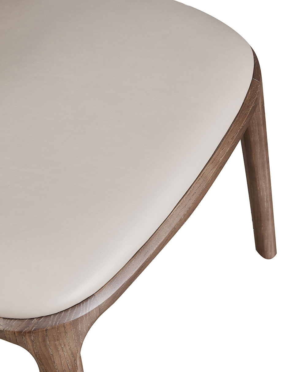 Silla Pau de piel