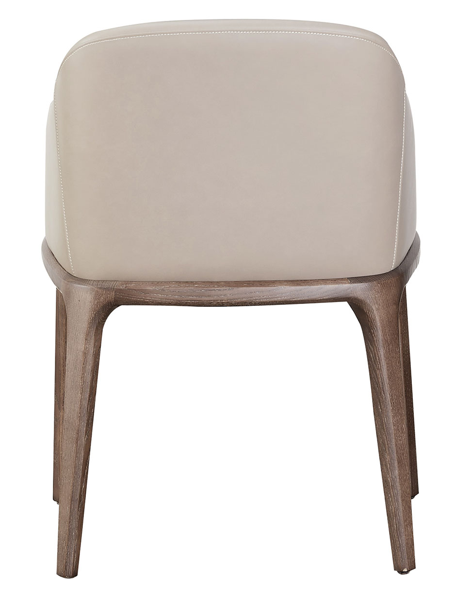 Silla Ady de piel
