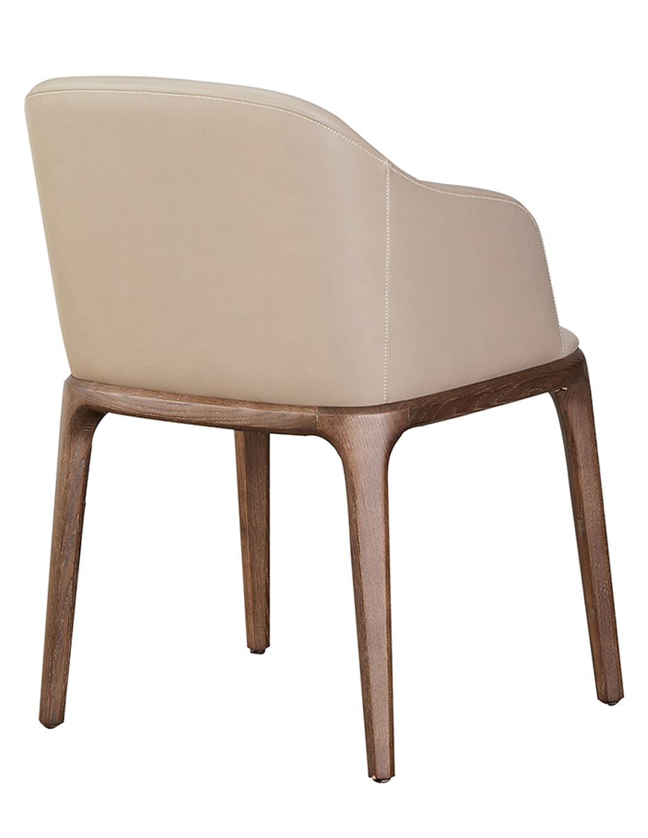 Silla Ady de piel
