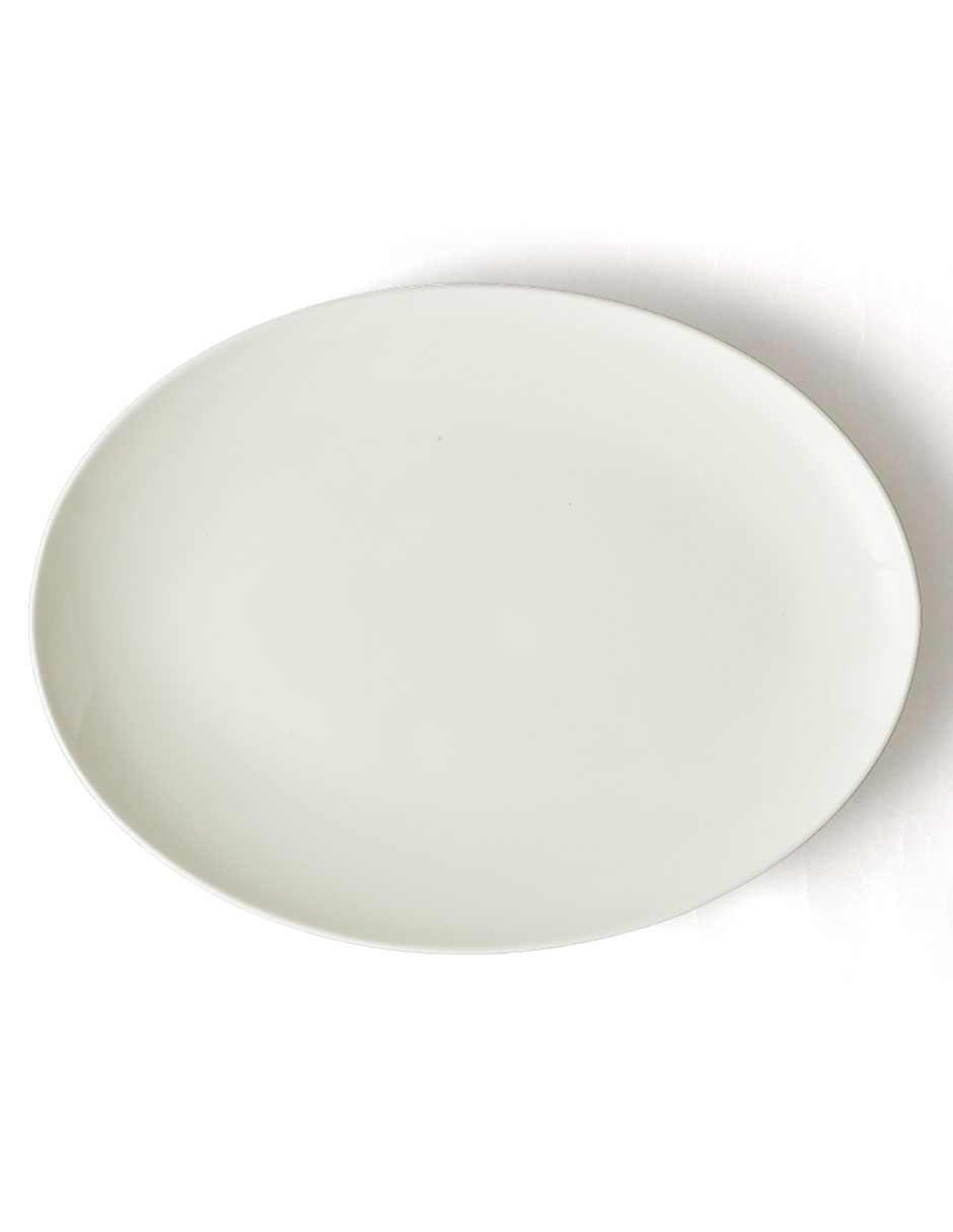 Plato base Esencial de porcelana