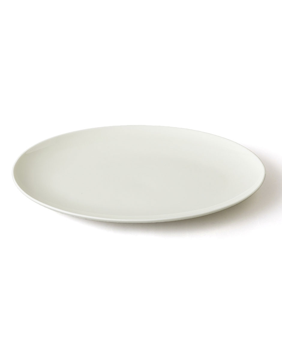 Plato base Esencial de porcelana
