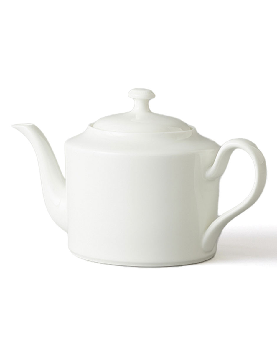 Tetera convencional de porcelana
