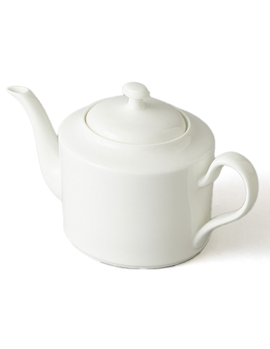 Tetera convencional de porcelana