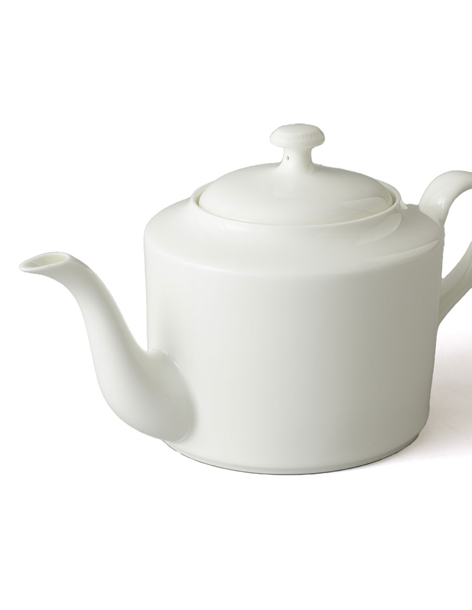 Tetera convencional de porcelana