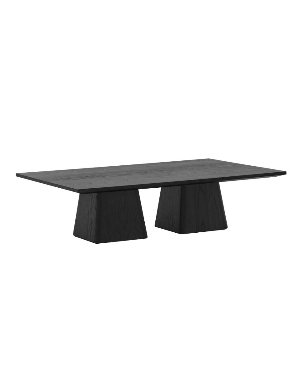 Mesa de centro Mara de madera encino
