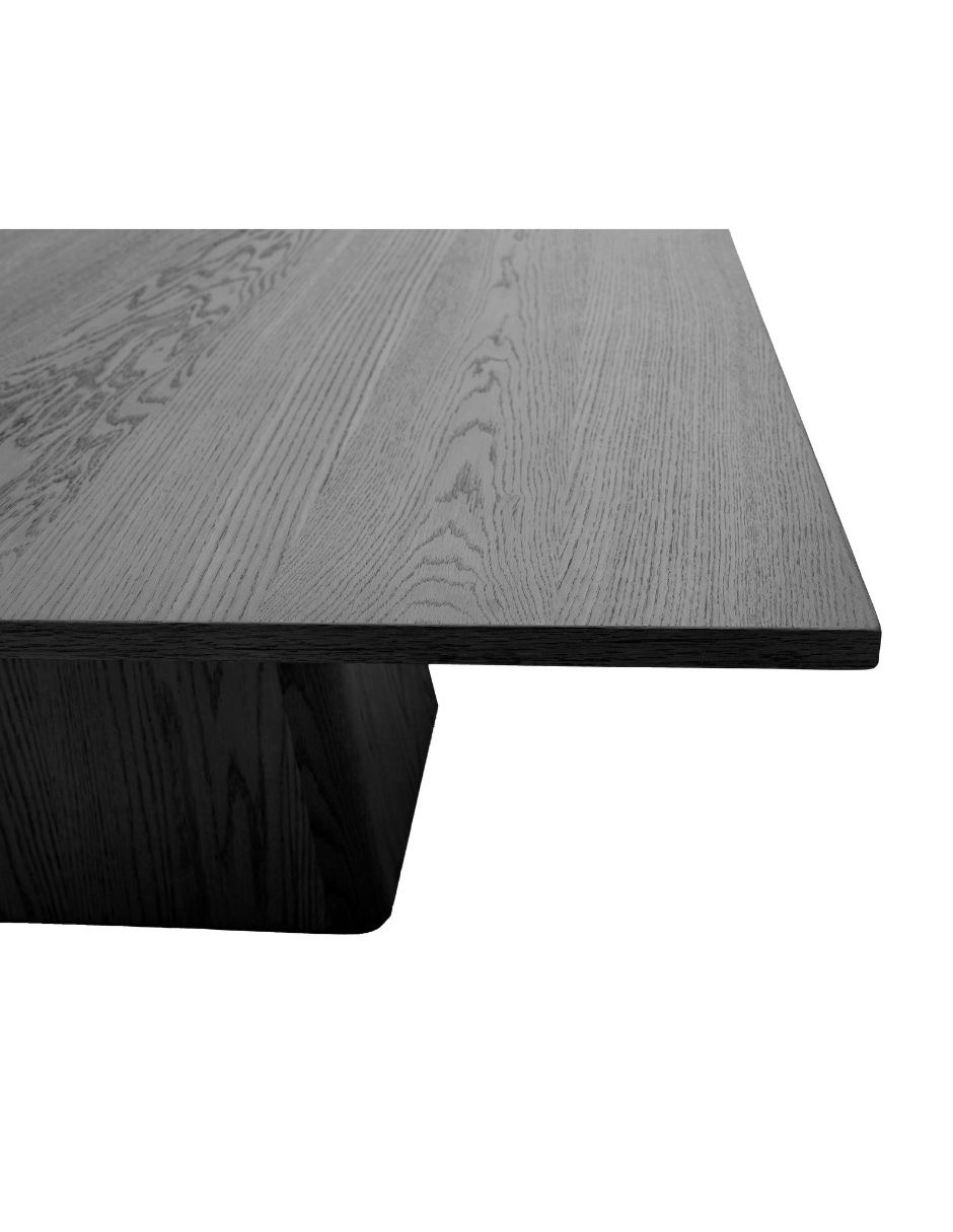 Mesa de centro Mara de madera encino