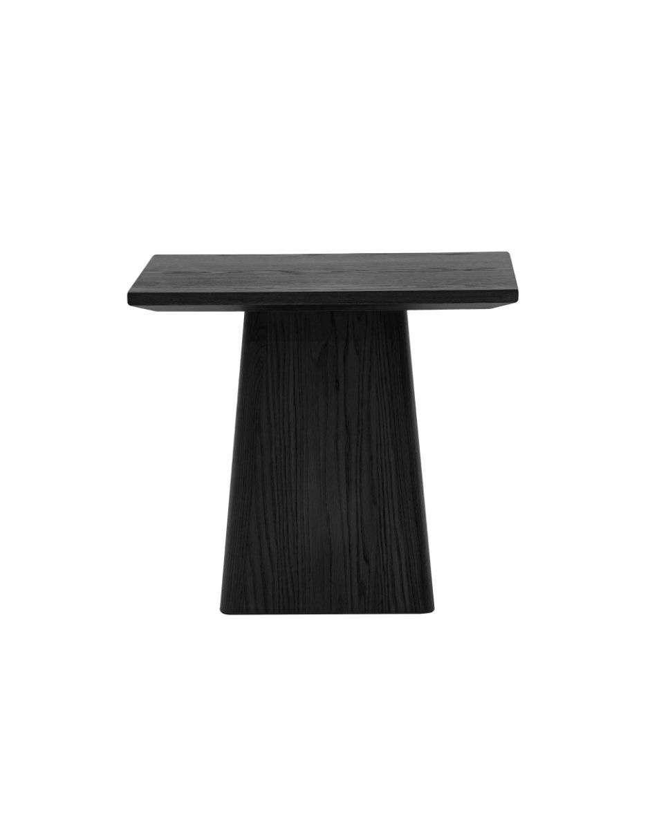 Mesa lateral Mara de madera encino
