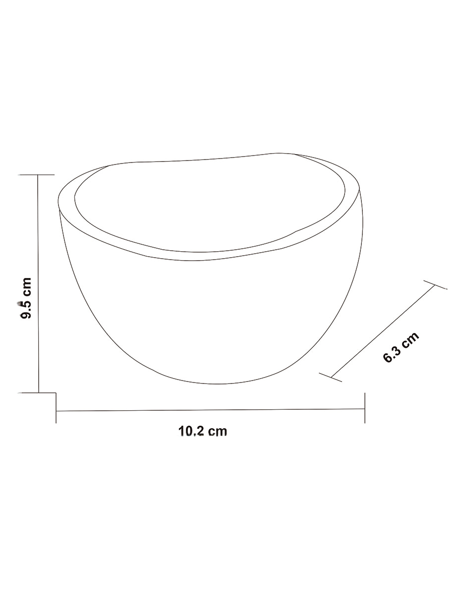 Bowl Layla de resina
