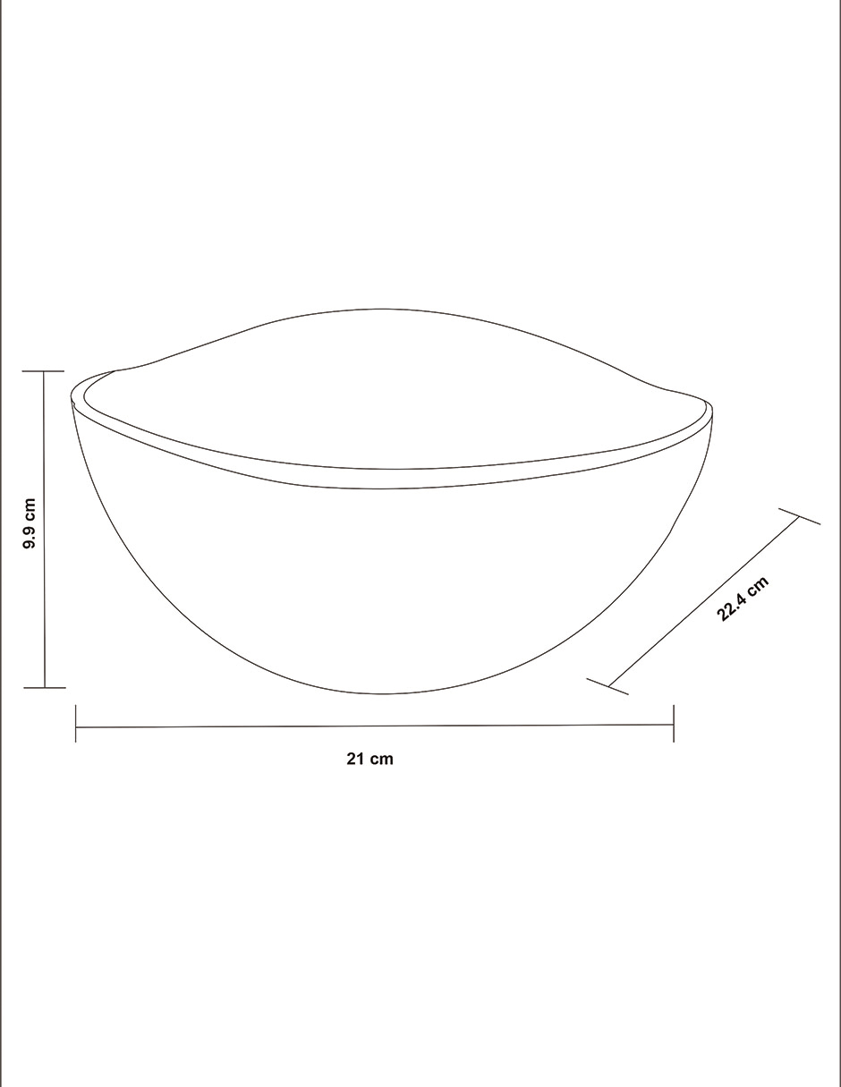 Bowl Layla de resina