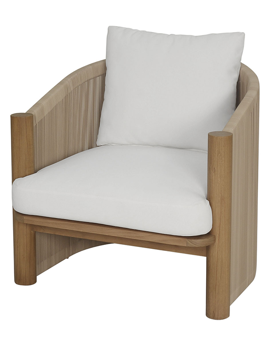 Sofá ocasional de madera