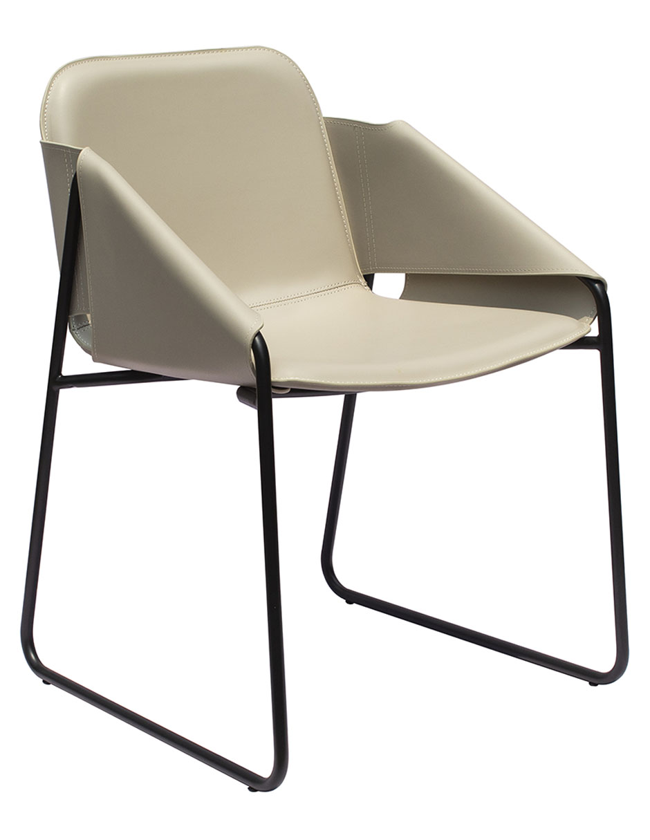 Silla Carlota de piel 2