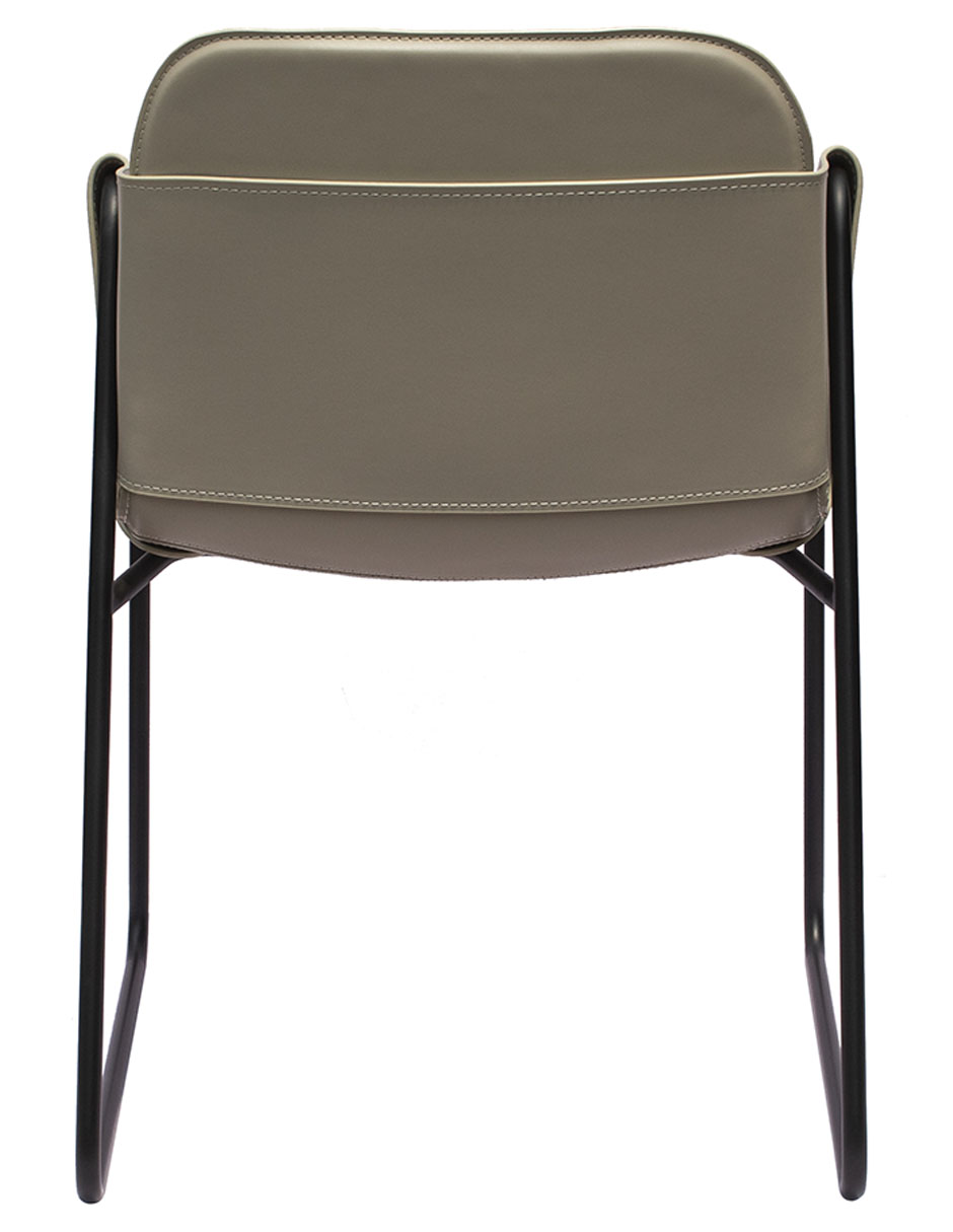 Silla Carlota de piel 4