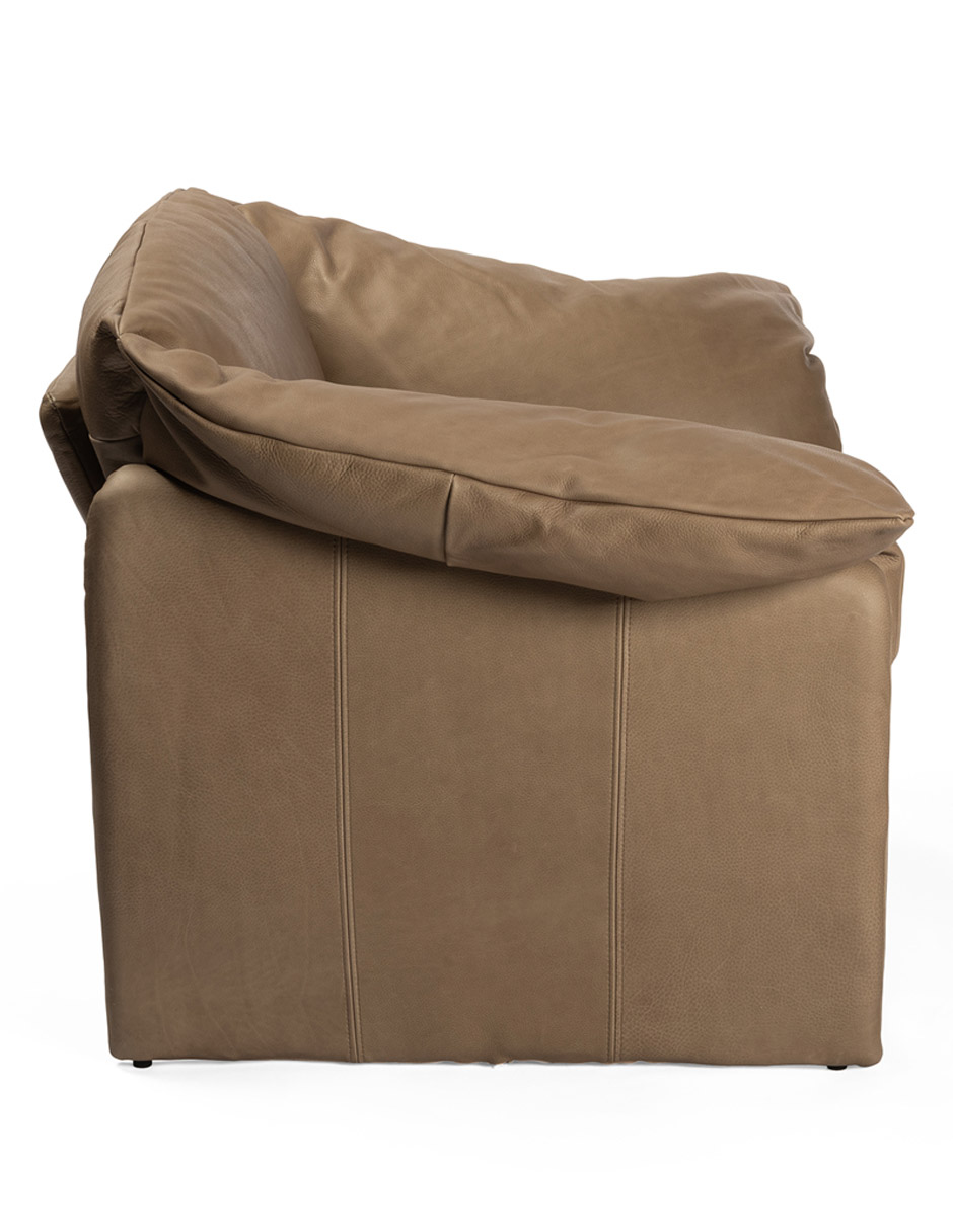 Sillón Georgina de piel 2