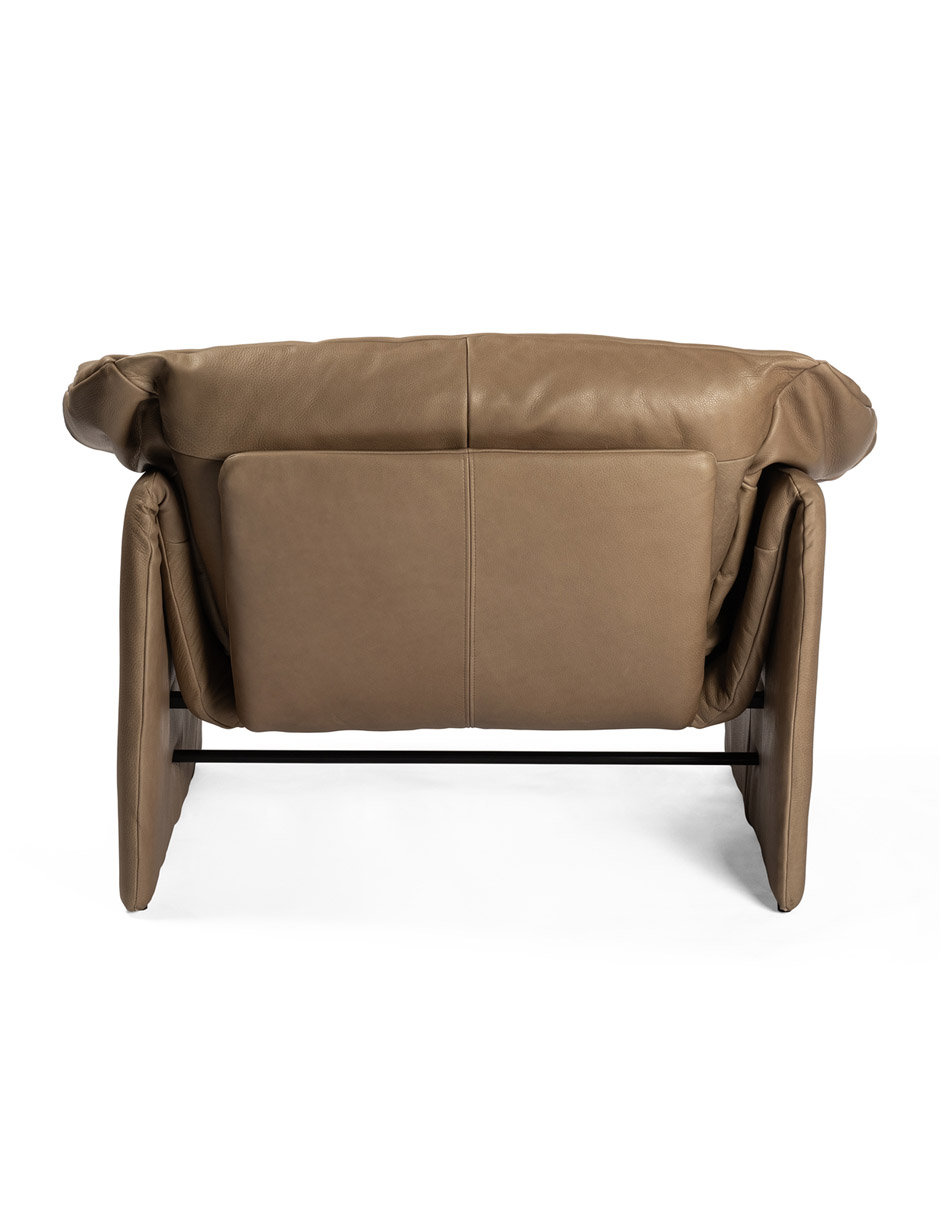 Sillón Georgina de piel 4