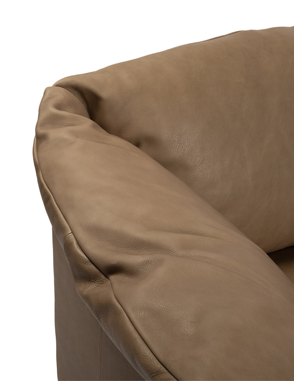 Sillón Georgina de piel 5