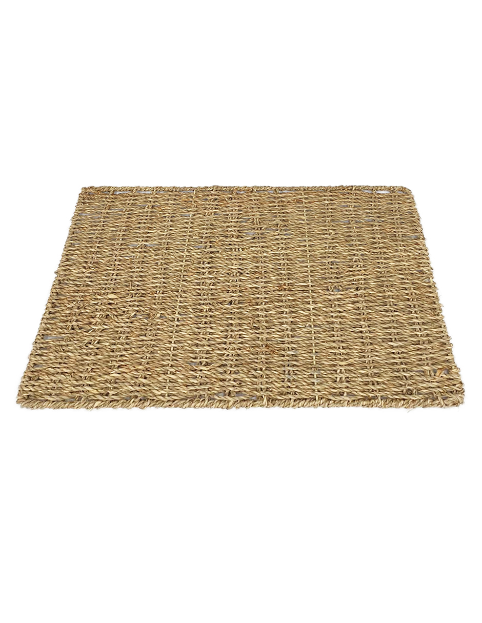Mantel individual rectangular de alga marina 2