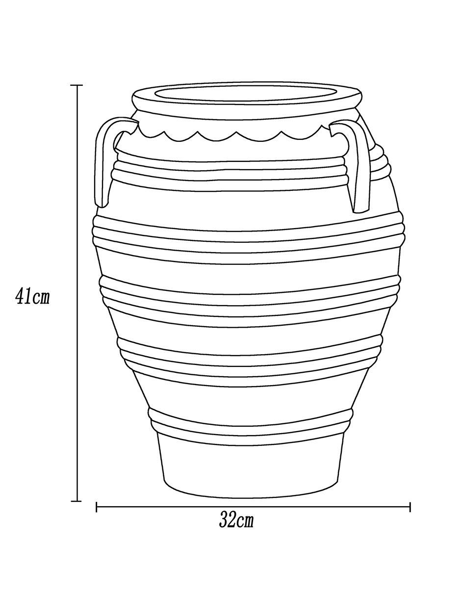 Maceta Frida de terracota 2