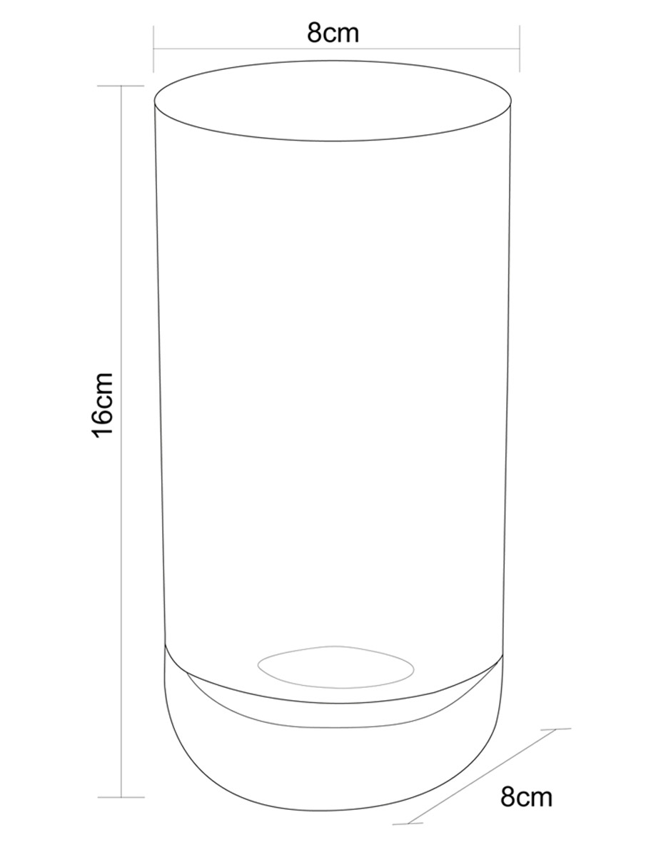 Vaso High Ball de vidrio 4
