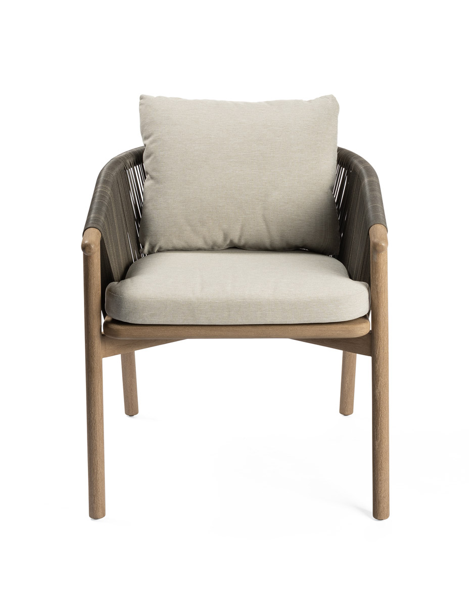 Silla Sara de madera teka