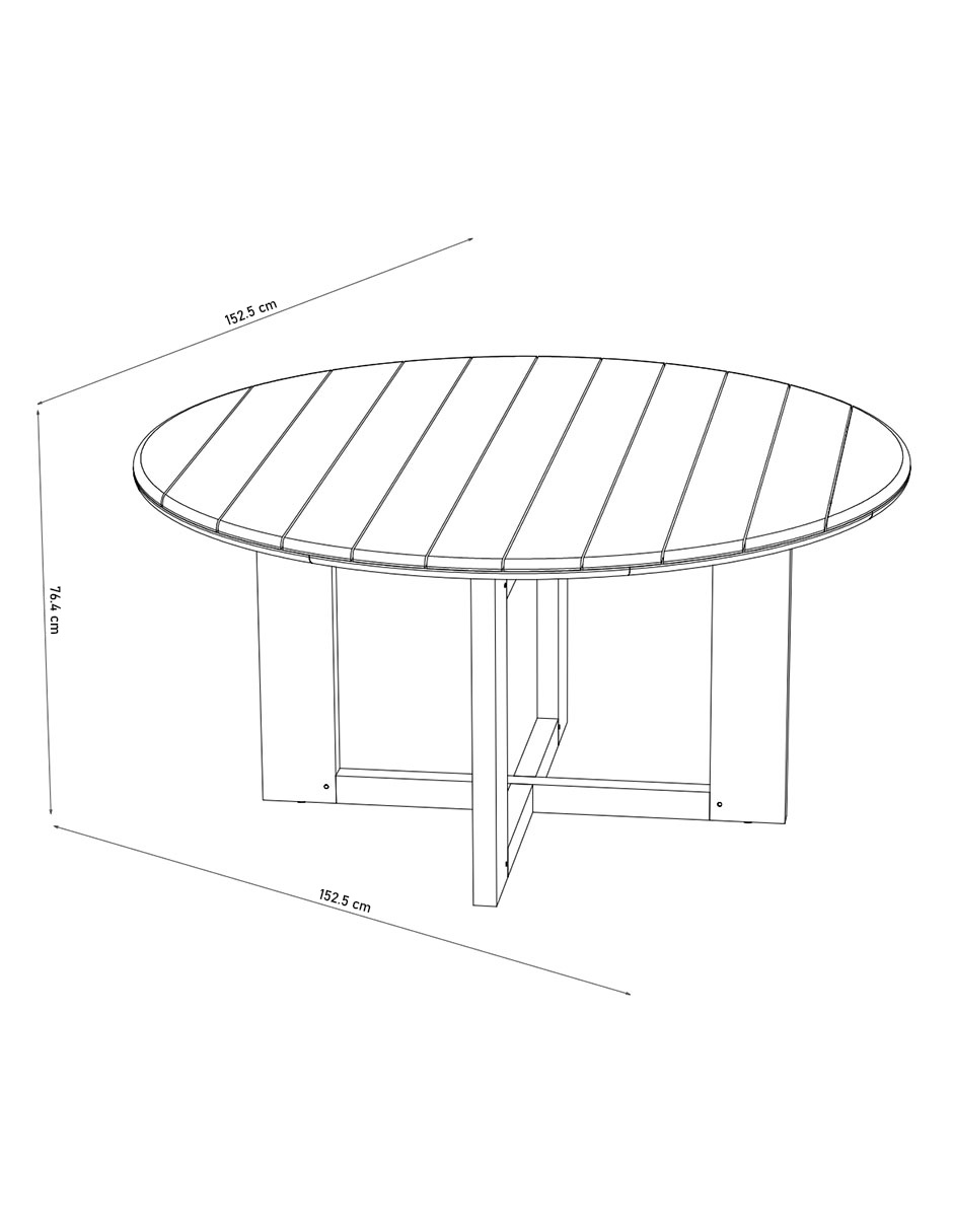 Mesa armable Sara 5
