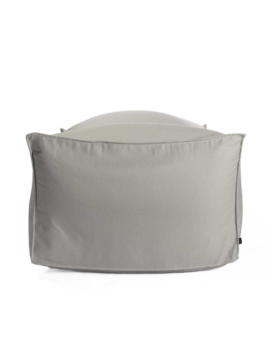 PUFF ADARA DUPUIS POLIÉSTER, GRIS