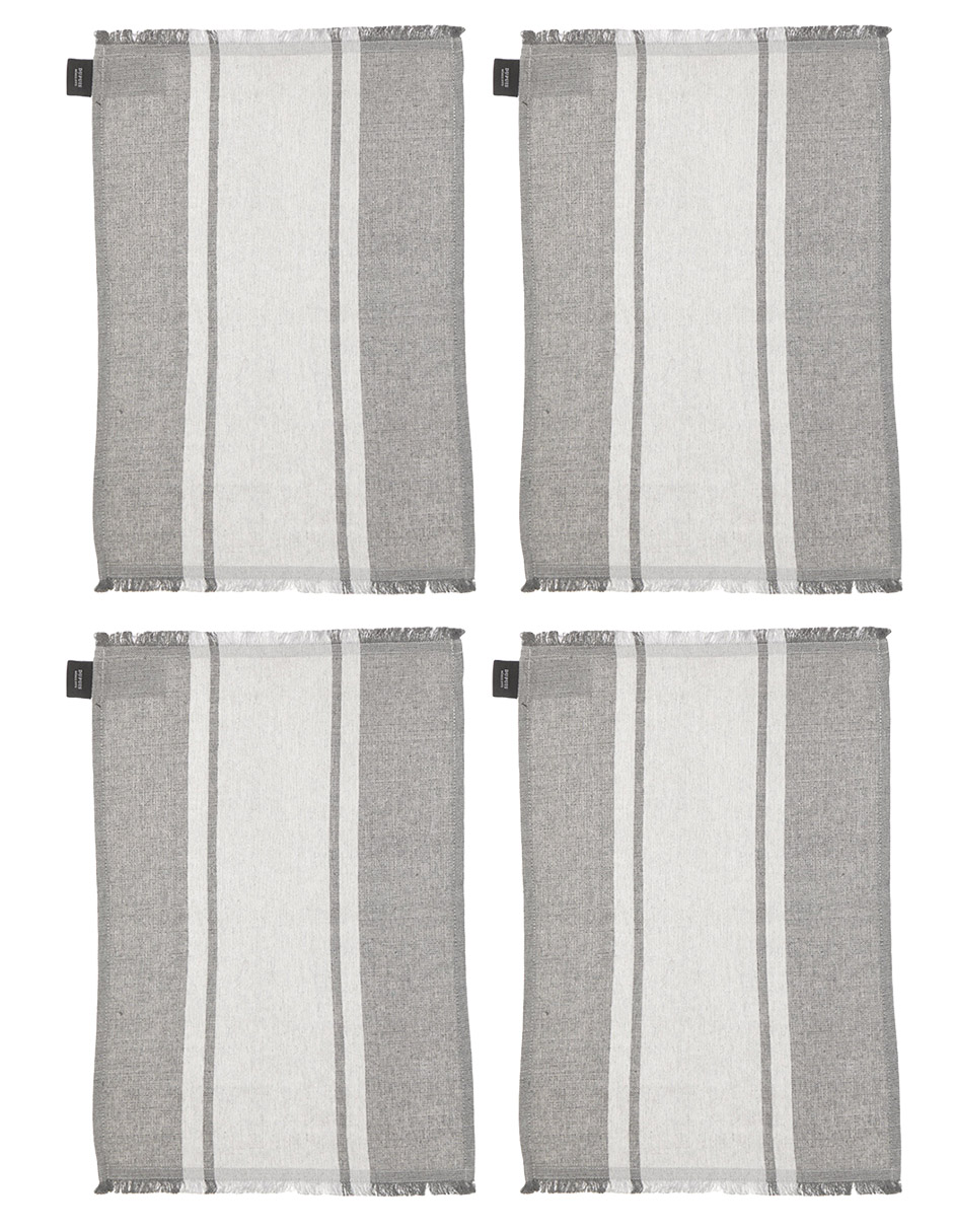 Mantel individual rectangular de algodón Tuxpan Mantel individual rectangular de algodón Tuxpan