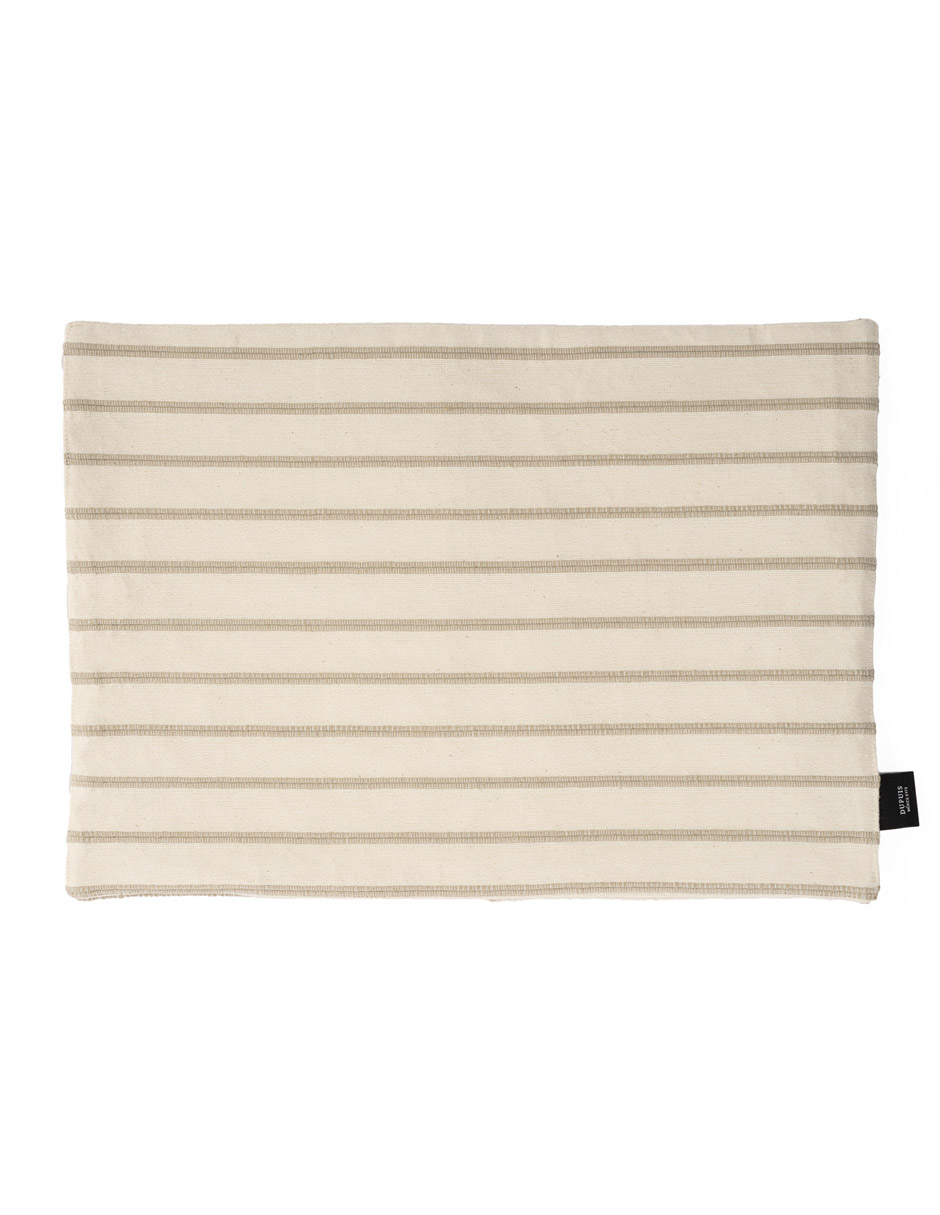 MANTEL GIA DUPUIS ALGODÓN, GRIS