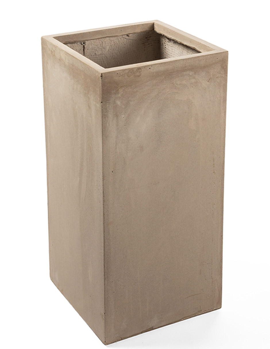 SET MACETA GALA DUPUIS FIBRA DE, BEIGE