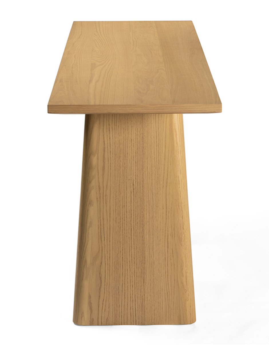 Consola Mara de madera encino 2
