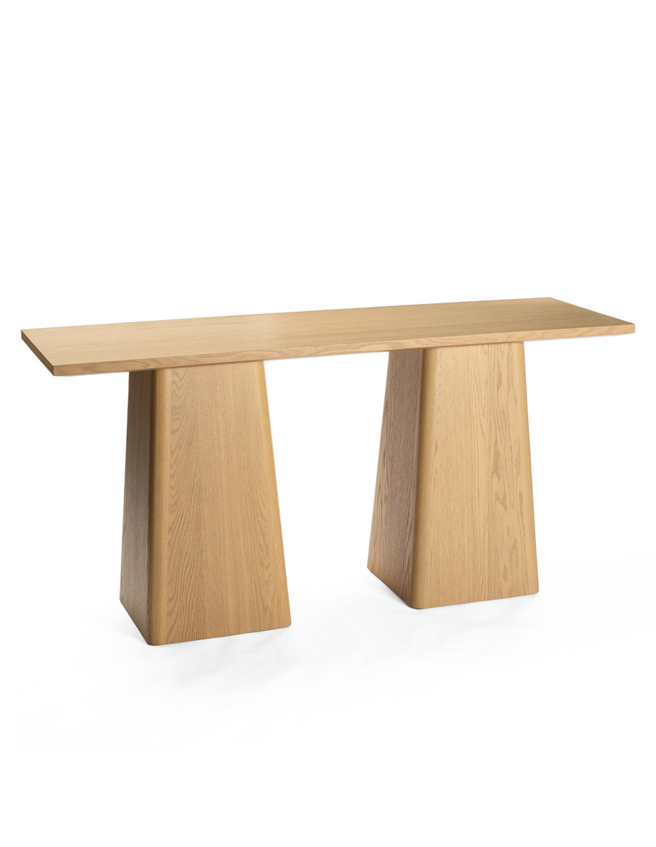 Consola Mara de madera encino 3